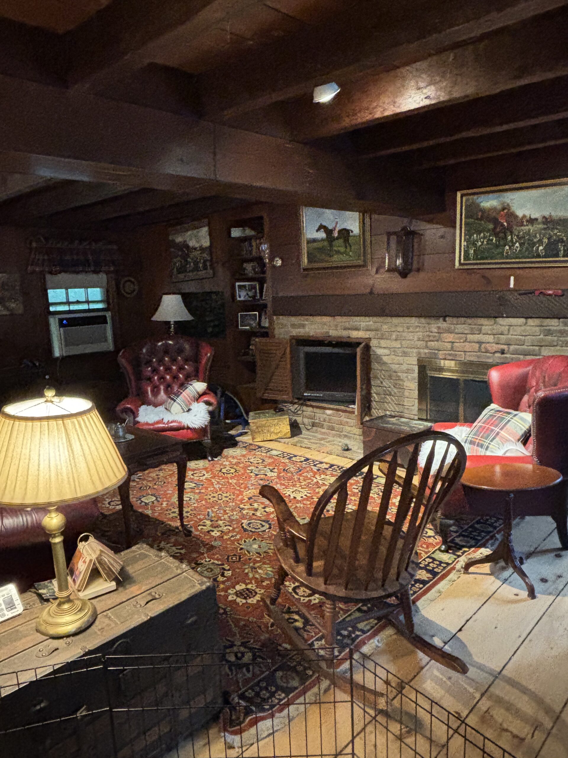 Cozy sitting area at Dogs on the Farm and Cats Pet Resort 